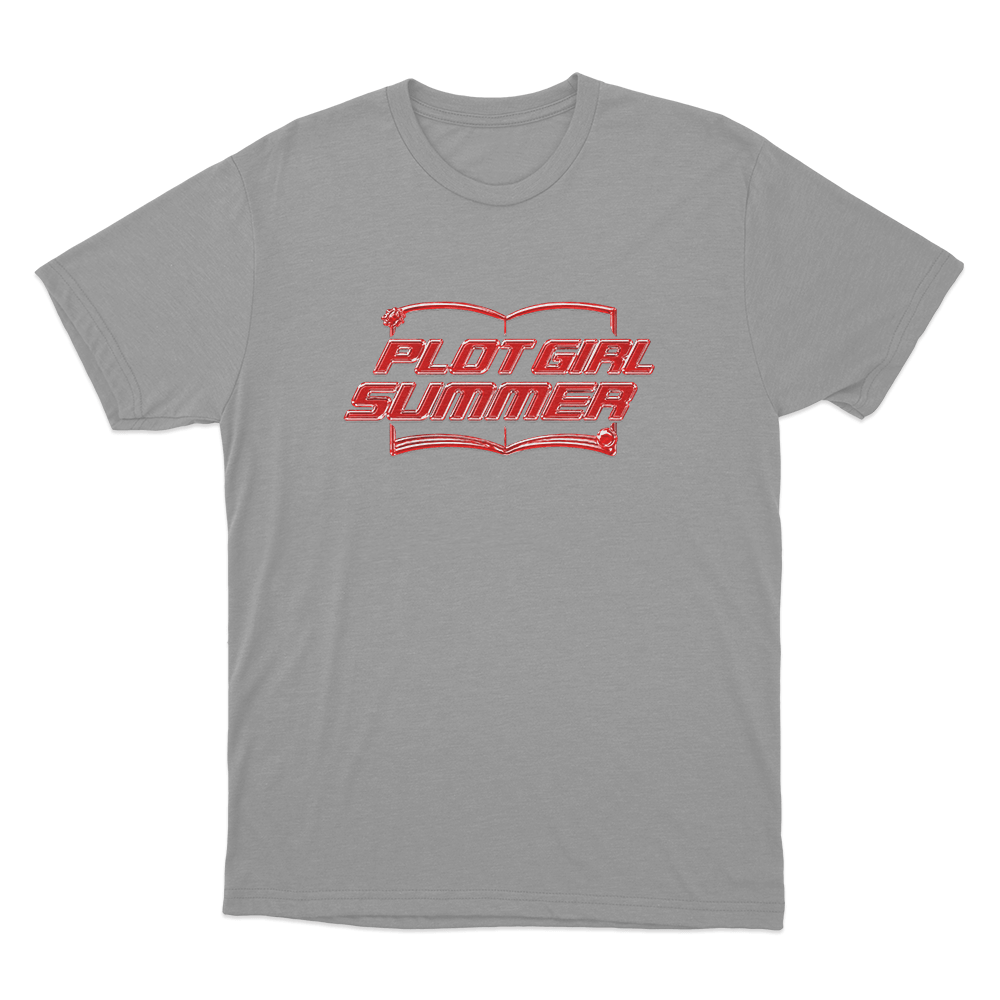 Plot Girl Summer Unisex T Shirt Grey Plot Girl Summer Unisex T Shirt Grey