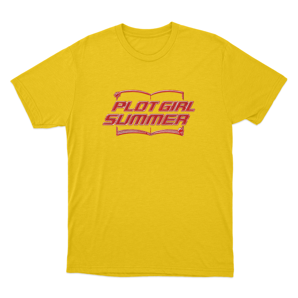 Plot Girl Summer Unisex T Shirt Yellow Plot Girl Summer Unisex T Shirt Yellow