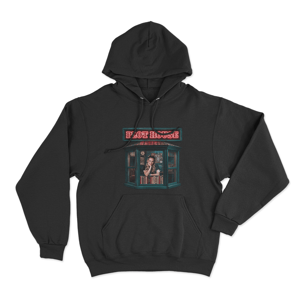 Plot House Lottie Unisex Hoodie Black Plot House Lottie Unisex Hoodie Black