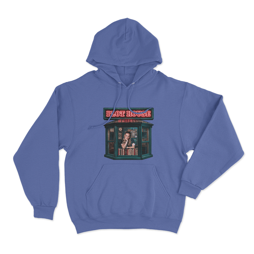 Plot House Lottie Unisex Hoodie Blue Plot House Lottie Unisex Hoodie Blue
