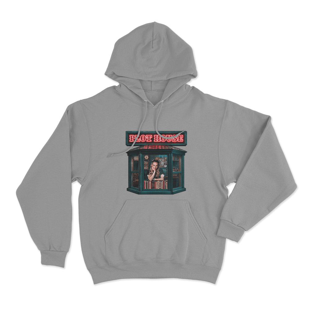 Plot House Lottie Unisex Hoodie Grey Plot House Lottie Unisex Hoodie Grey