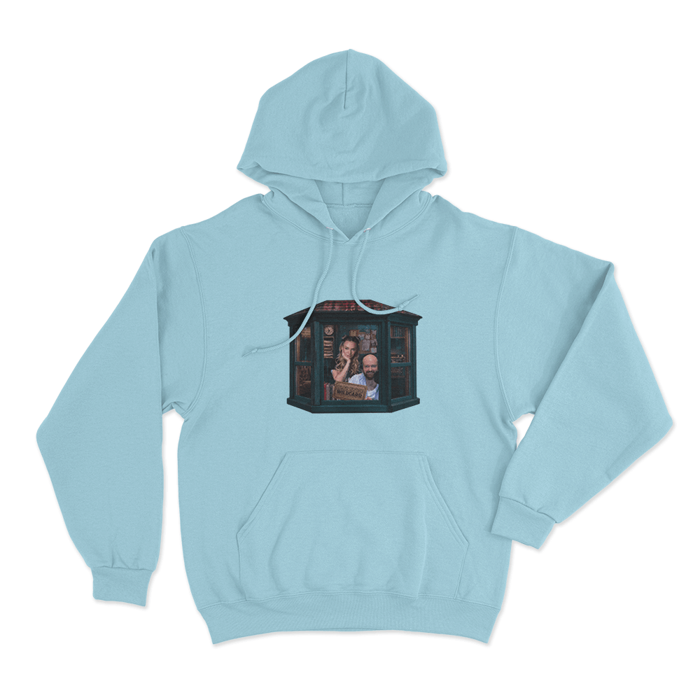 Plot House Wildcard Booth Unisex Hoodie Sky Blue Plot House Wildcard Booth Unisex Hoodie Sky Blue