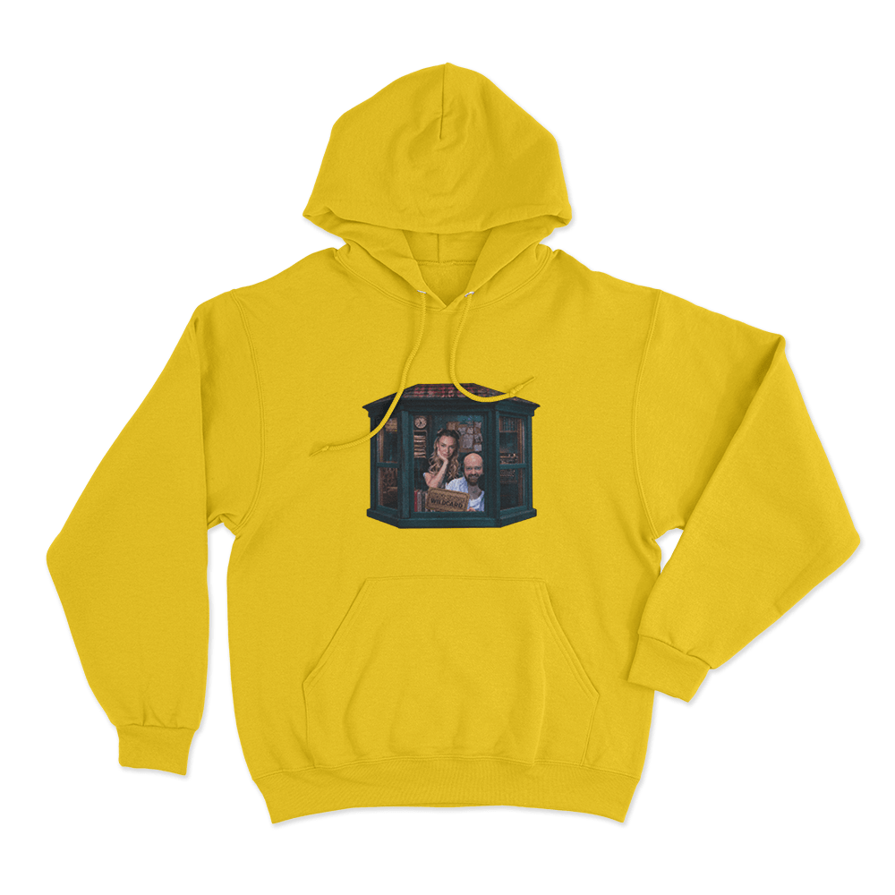 Plot House Wildcard Booth Unisex Hoodie Yellow Plot House Wildcard Booth Unisex Hoodie Yellow